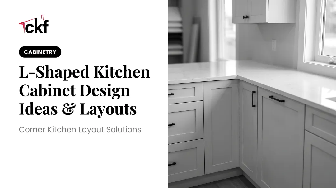 L-Shaped Kitchen Cabinet Design Ideas &amp; Layouts
