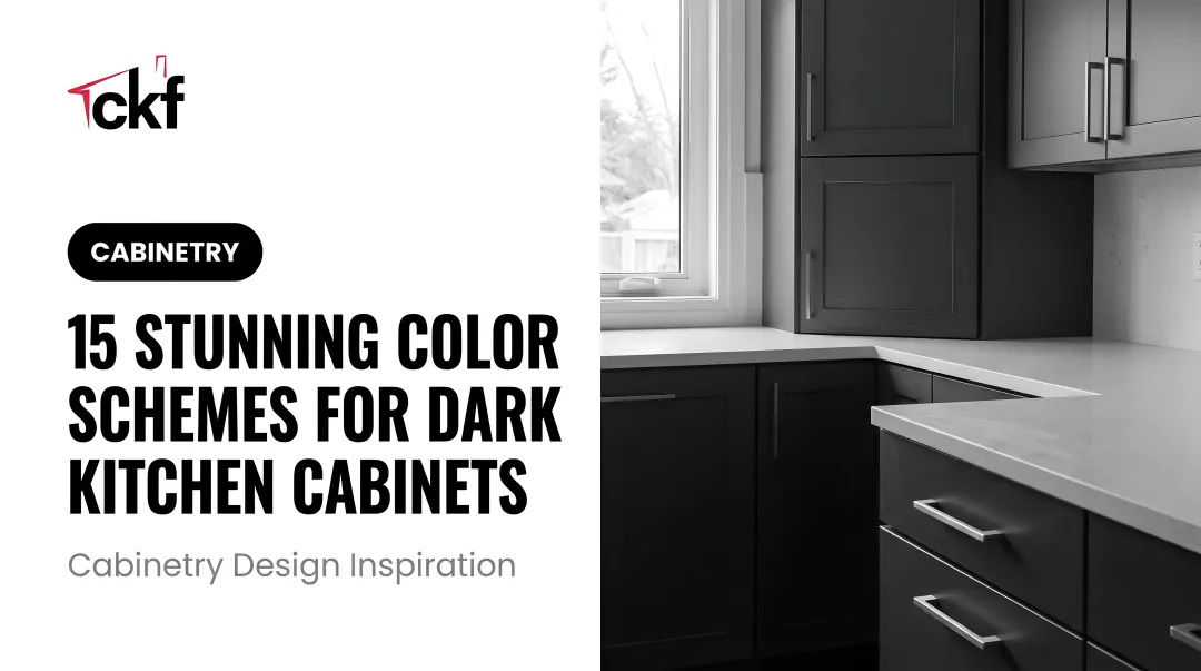 15 Stunning Color Schemes for Dark Kitchen Cabinets