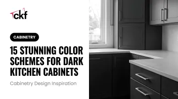 15 Stunning Color Schemes for Dark Kitchen Cabinets