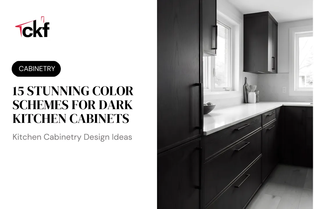 15 Stunning Color Schemes for Dark Kitchen Cabinets