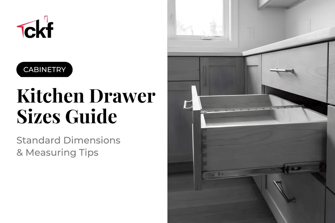 Kitchen Drawer Sizes Guide: Standard Dimensions & Measuring Tips