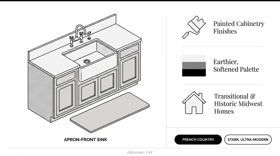 Comparison of Scandinavian German Italian and French European kitchen styles