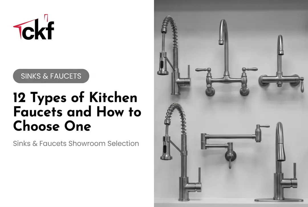 12 Types of Kitchen Faucets and How to Choose One