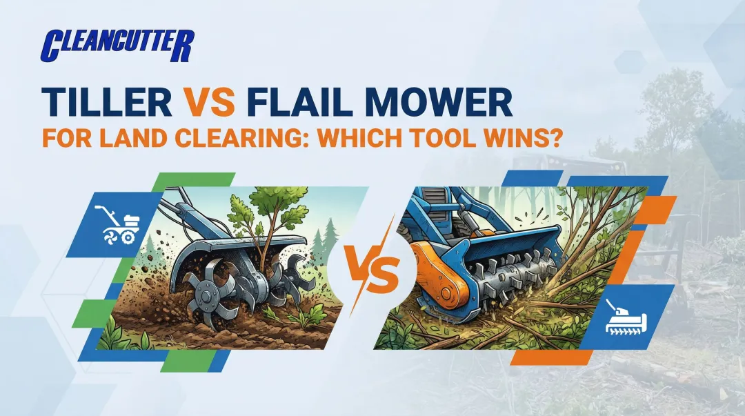 Tiller vs Flail Mower for Land Clearing: Which Tool Wins?