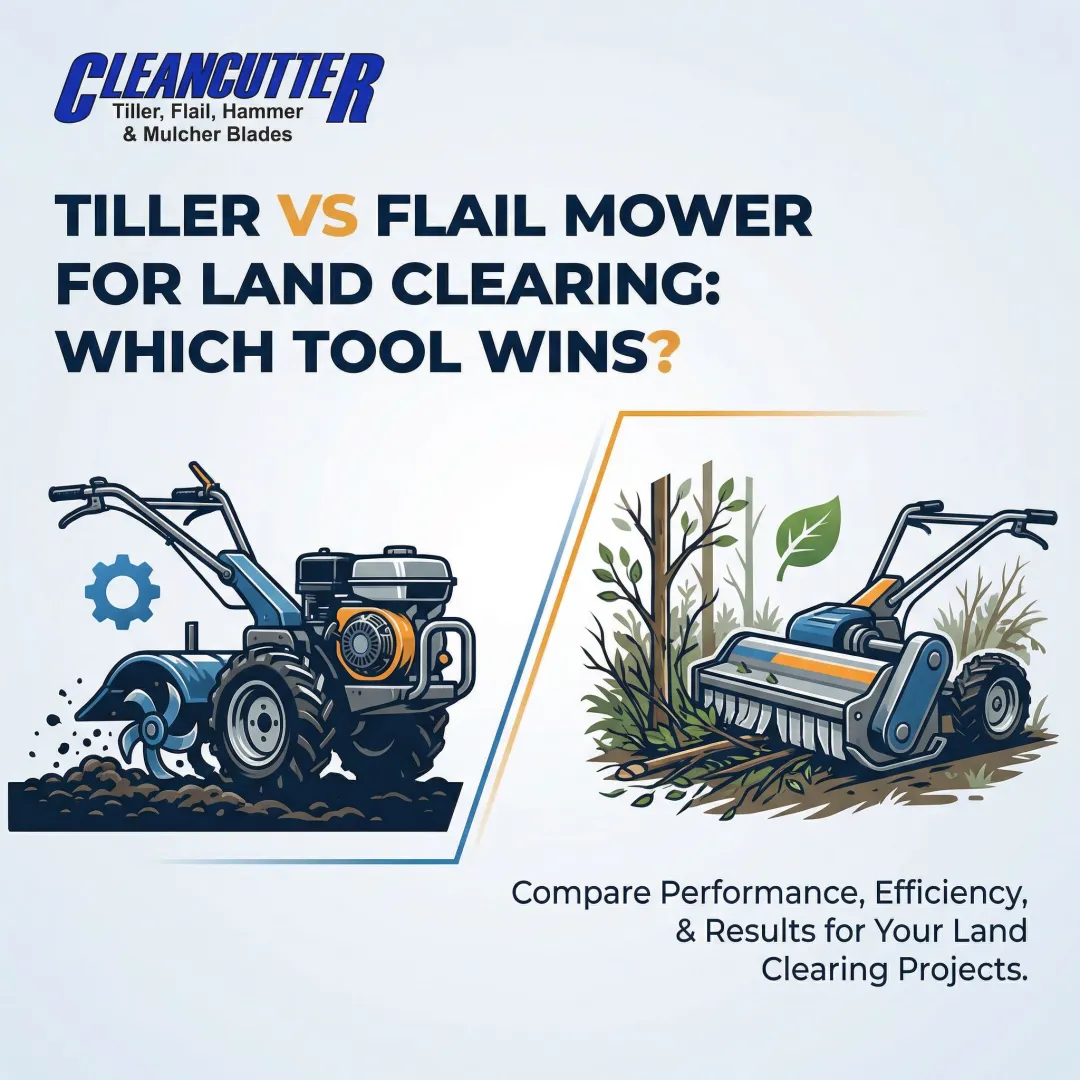 Tiller vs Flail Mower for Land Clearing: Which Tool Wins?