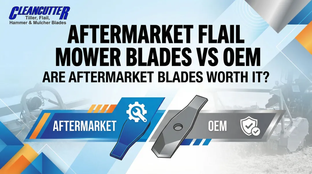 Aftermarket Flail Mower Blades vs OEM: Are Aftermarket Blades Worth It?