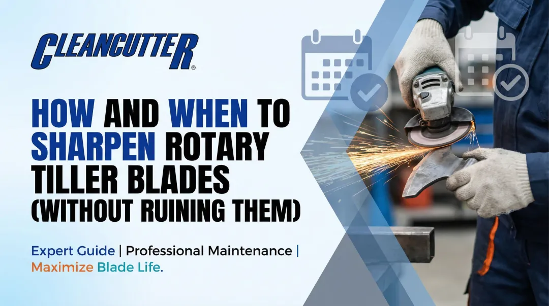 How and When to Sharpen Rotary Tiller Blades (Without Ruining Them)