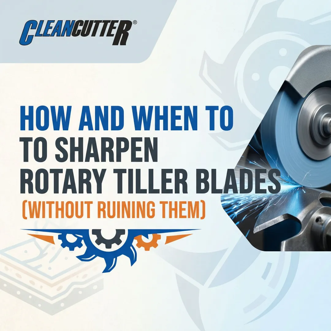 How and When to Sharpen Rotary Tiller Blades (Without Ruining Them)
