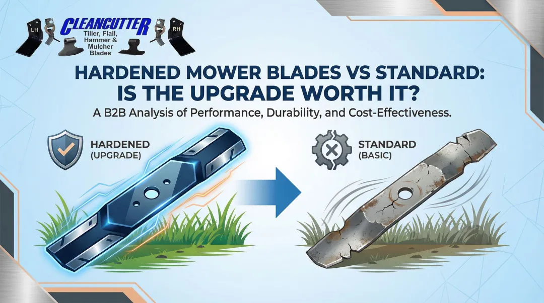 Hardened Mower Blades vs Standard: Is the Upgrade Worth It?