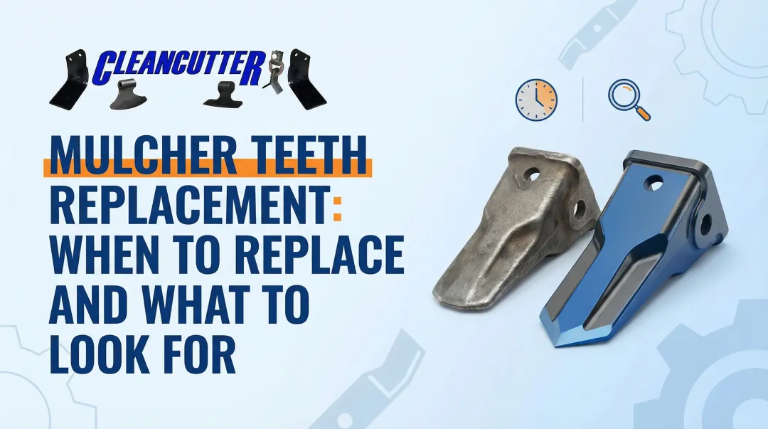 Mulcher Teeth Replacement: When to Replace and What to Look For