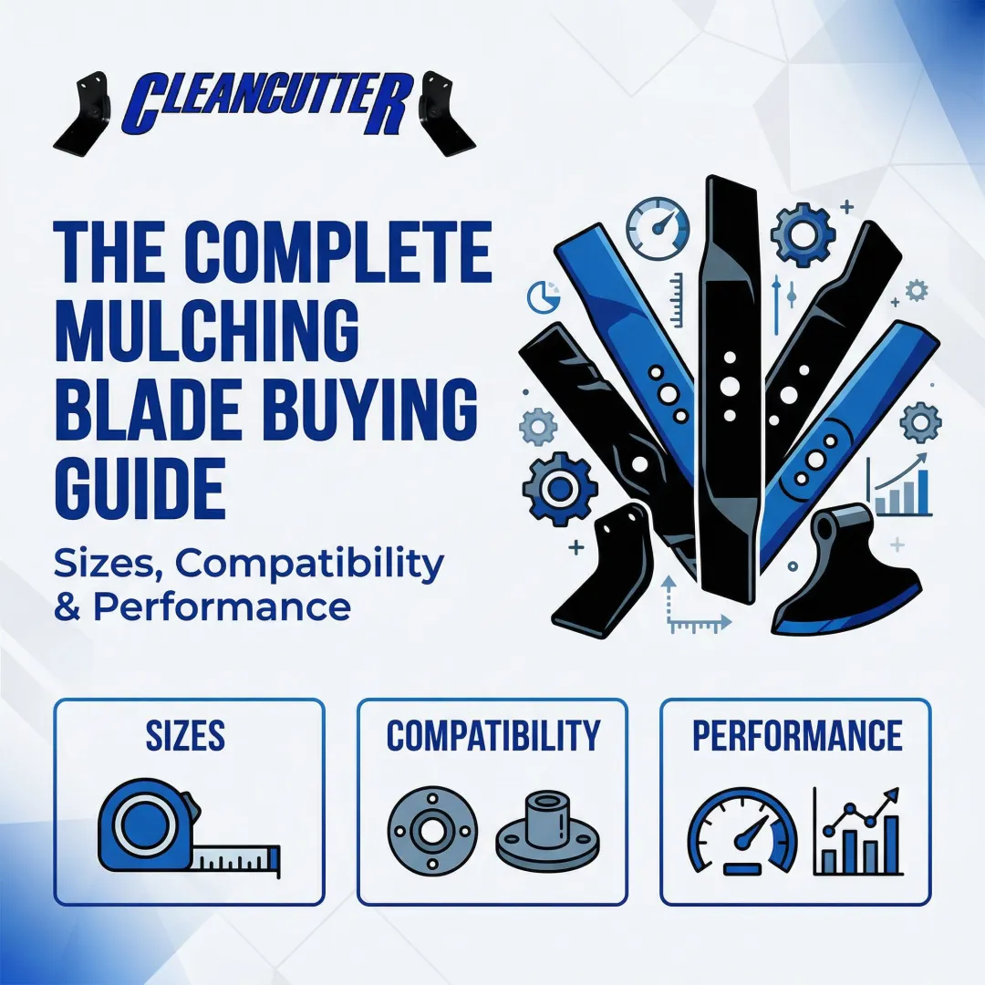 The Complete Mulching Blade Buying Guide: Sizes, Compatibility & Performance