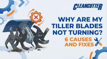 Why Are My Tiller Blades Not Turning? 6 Causes and Fixes