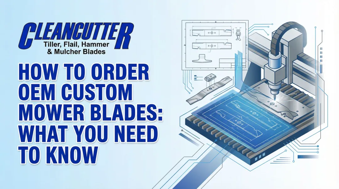 How to Order OEM Custom Mower Blades: What You Need to Know