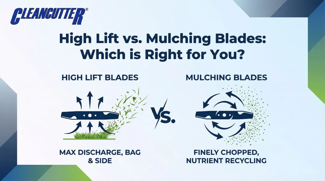 High Lift vs. Mulching Blades: Which is Right for You?
