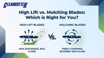 High Lift vs. Mulching Blades: Which is Right for You?