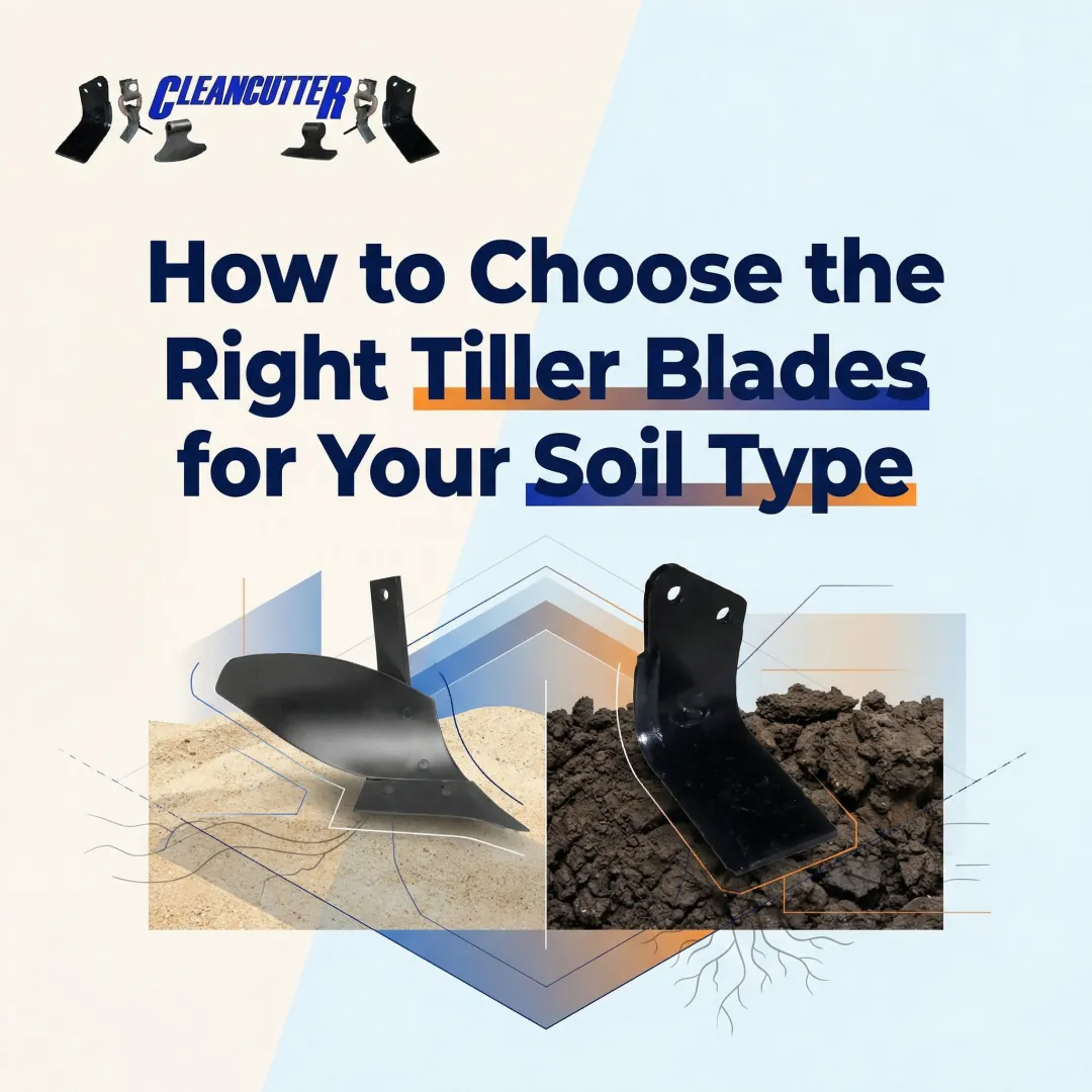 How to Choose the Right Tiller Blades for Your Soil Type