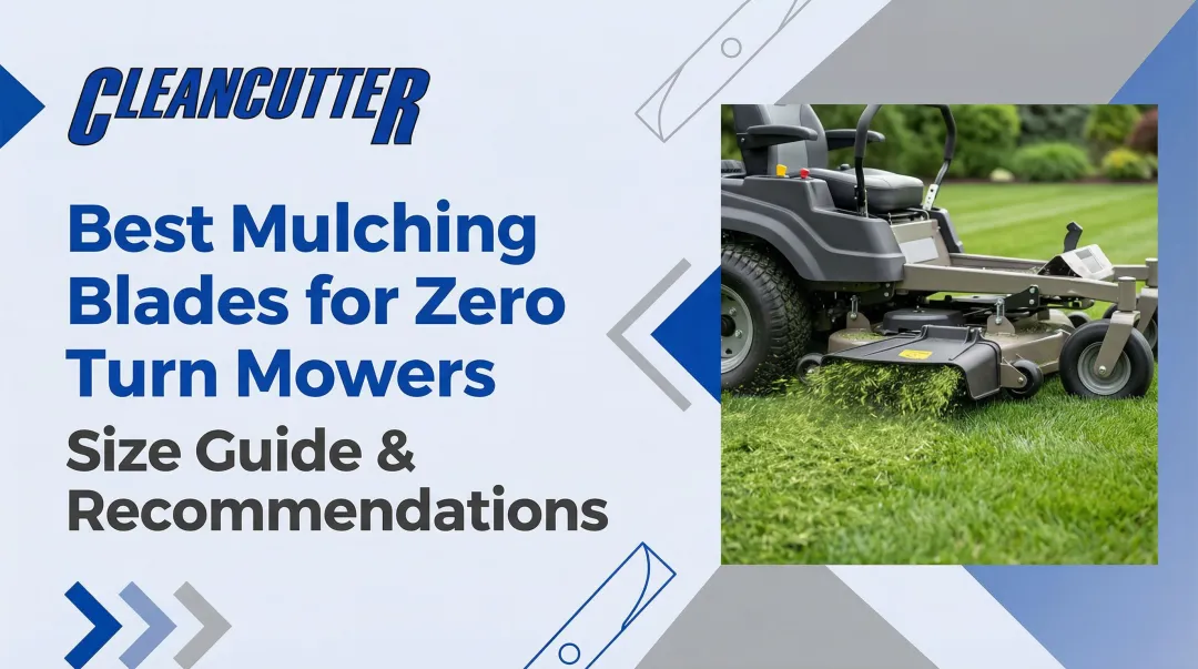 Best Mulching Blades for Zero Turn Mowers: Size Guide & Recommendations