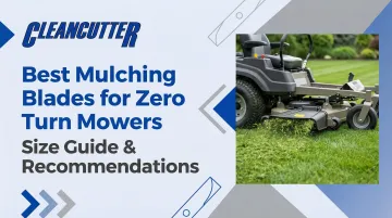 Best Mulching Blades for Zero Turn Mowers: Size Guide