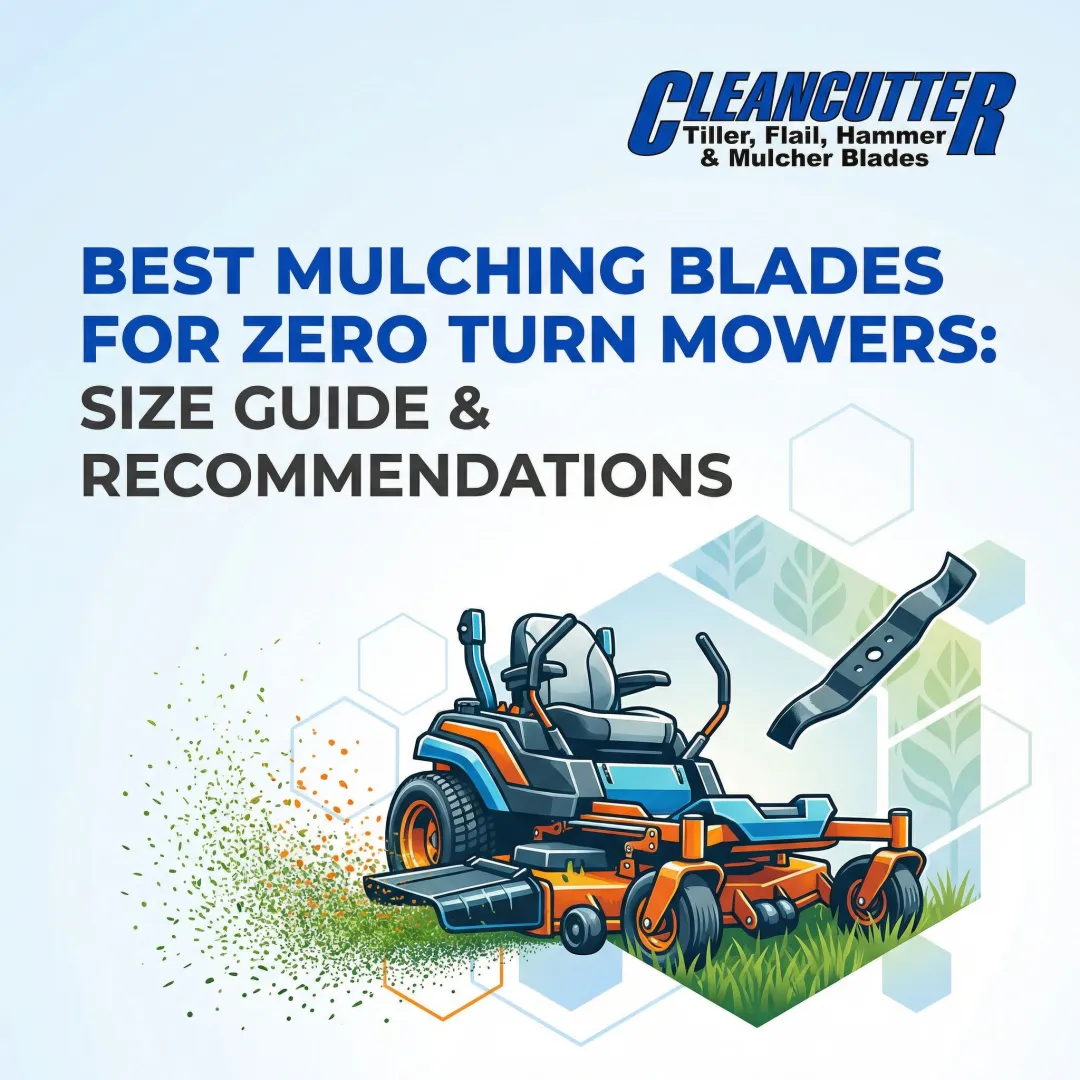 Best Mulching Blades for Zero Turn Mowers: Size Guide & Recommendations