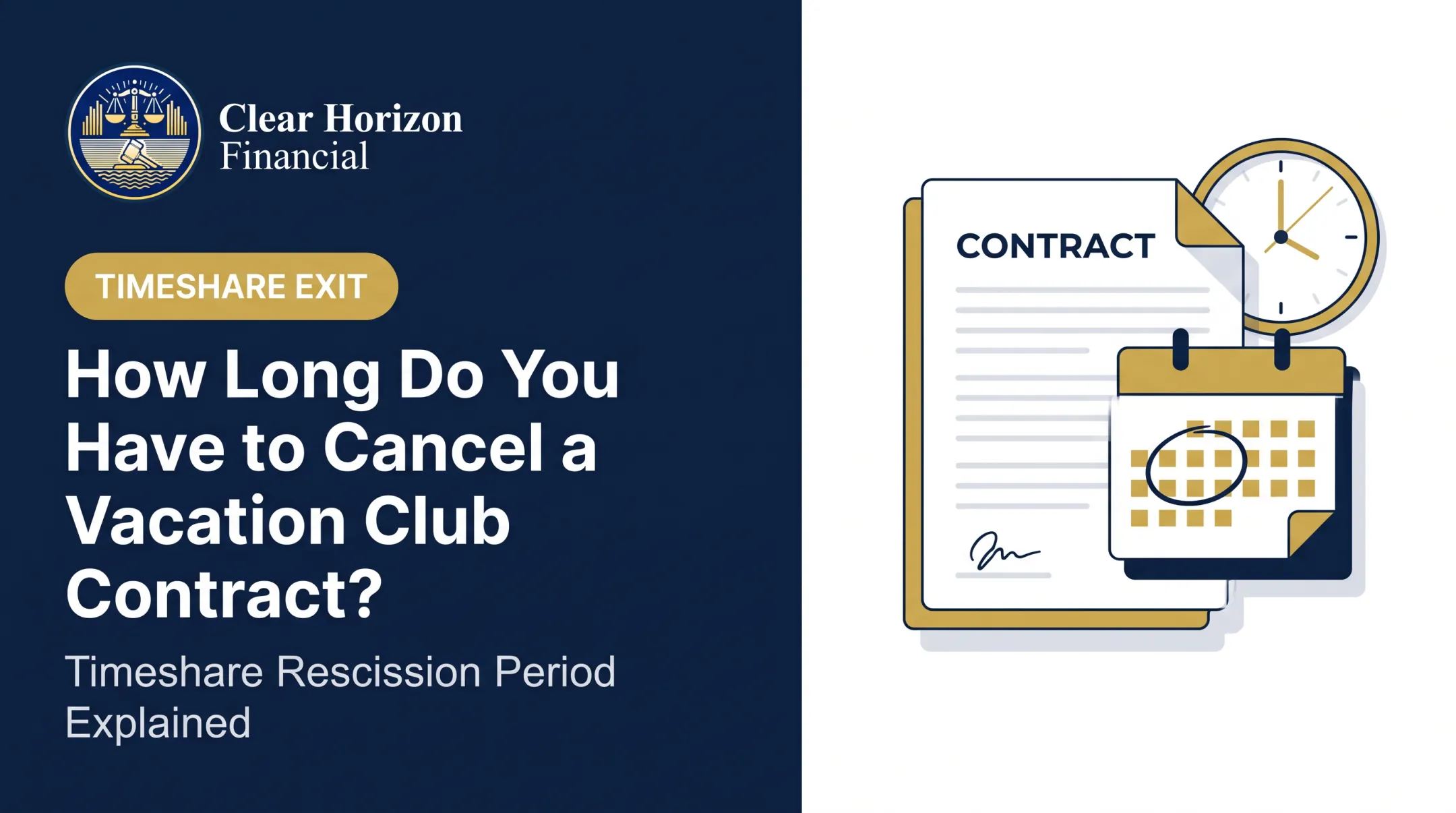 How Long Do You Have to Cancel a Vacation Club Contract?