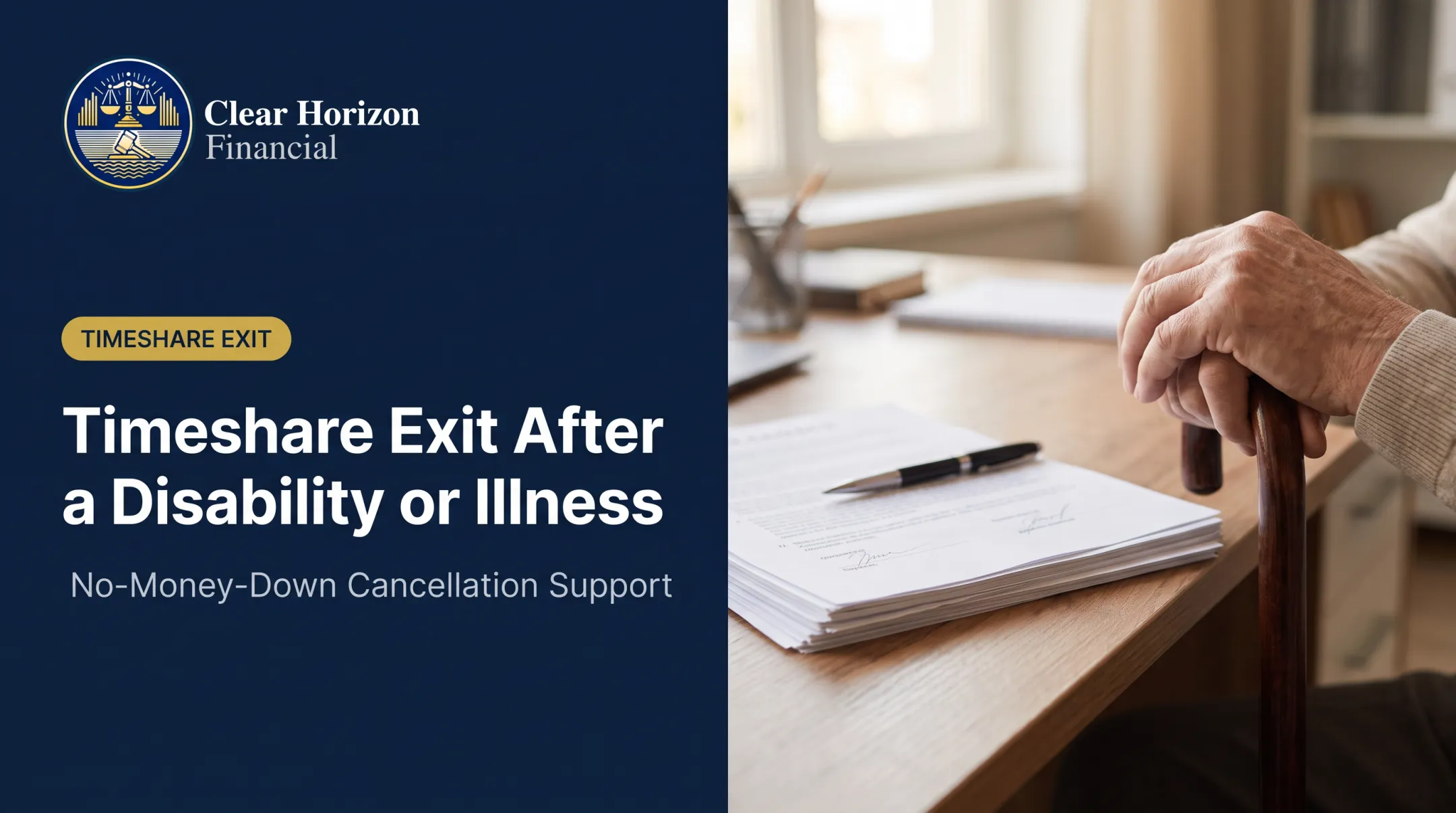 Timeshare Exit After a Disability or Illness