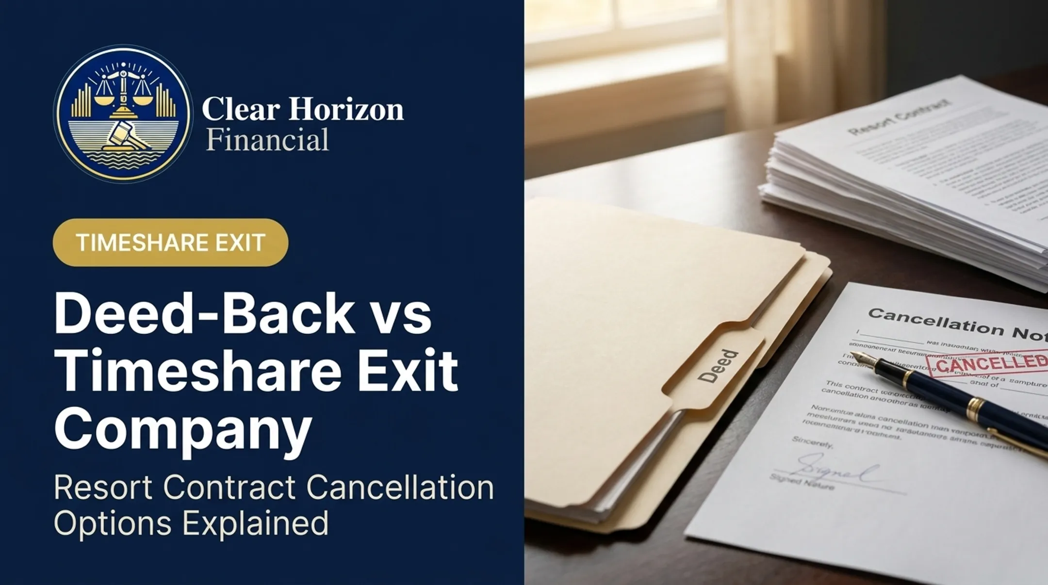 Deed-Back vs Timeshare Exit Company