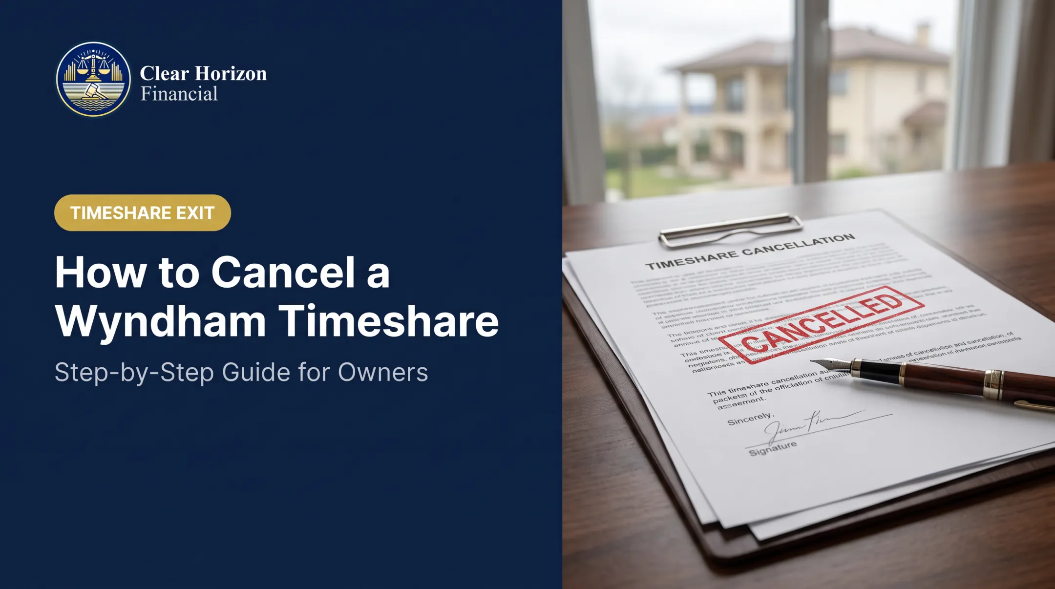 How to Cancel a Wyndham Timeshare: Step-by-Step Guide for Owners