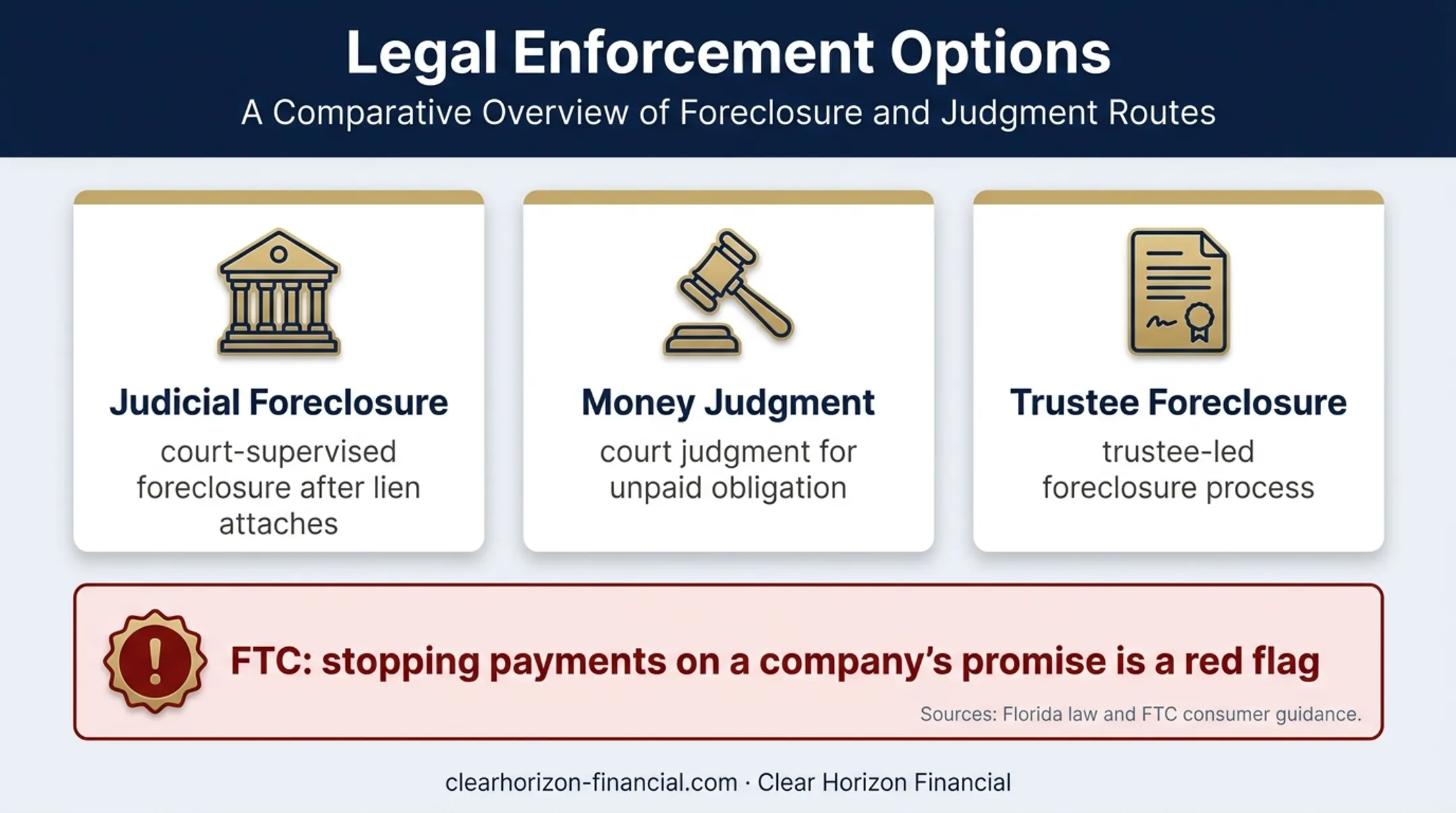 Florida timeshare lien enforcement options after unpaid fees