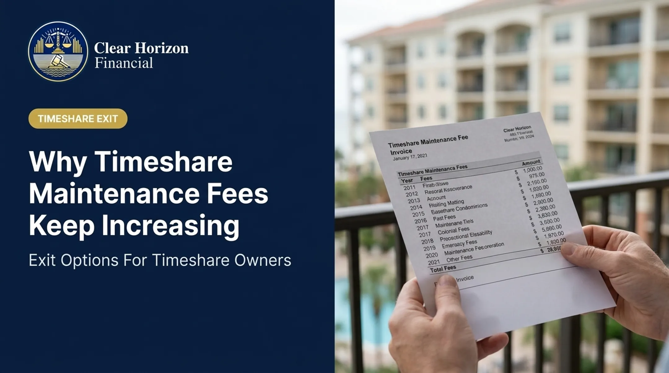 Why Timeshare Maintenance Fees Keep Increasing