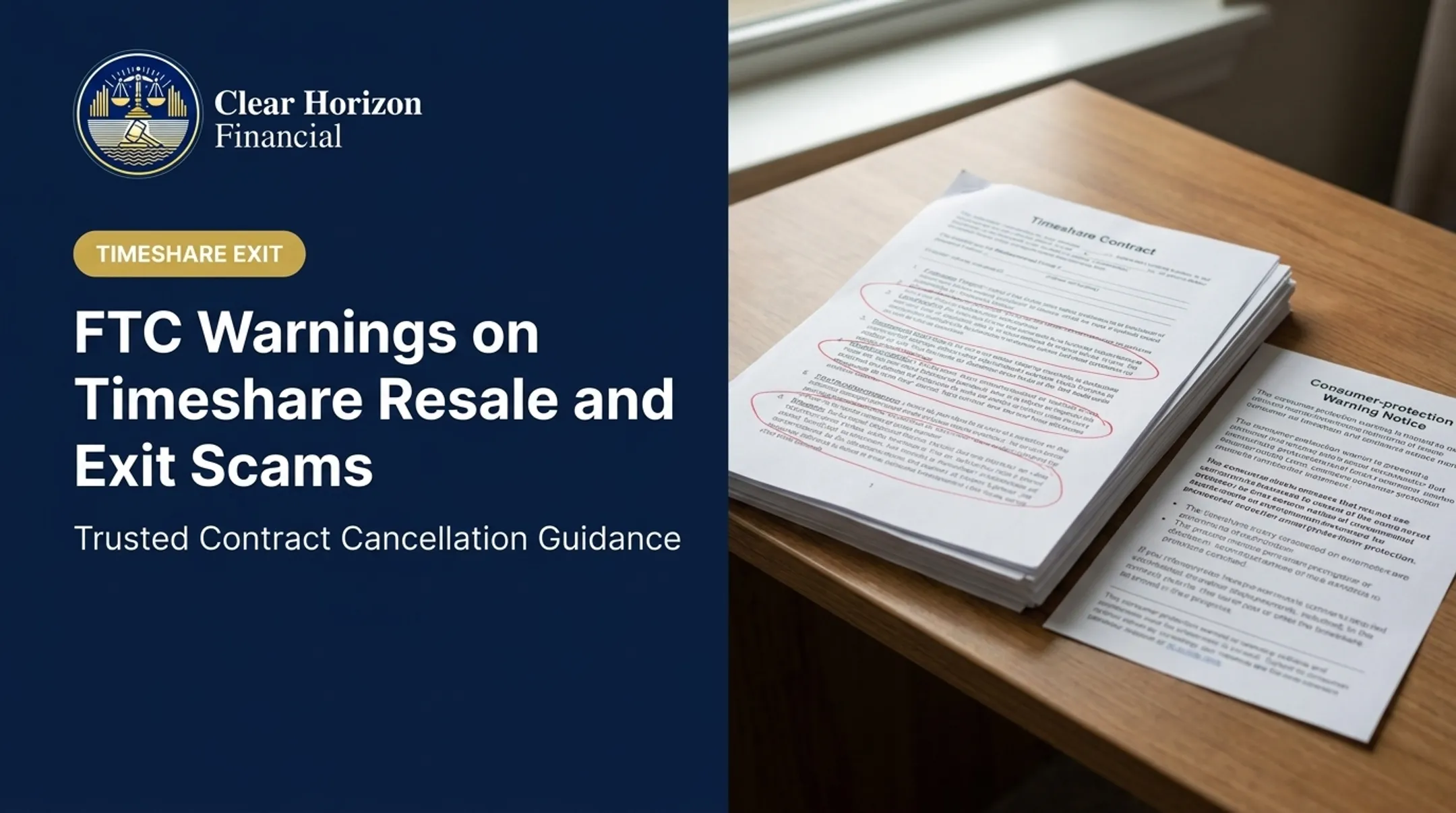 FTC Warnings on Timeshare Resale and Exit Scams