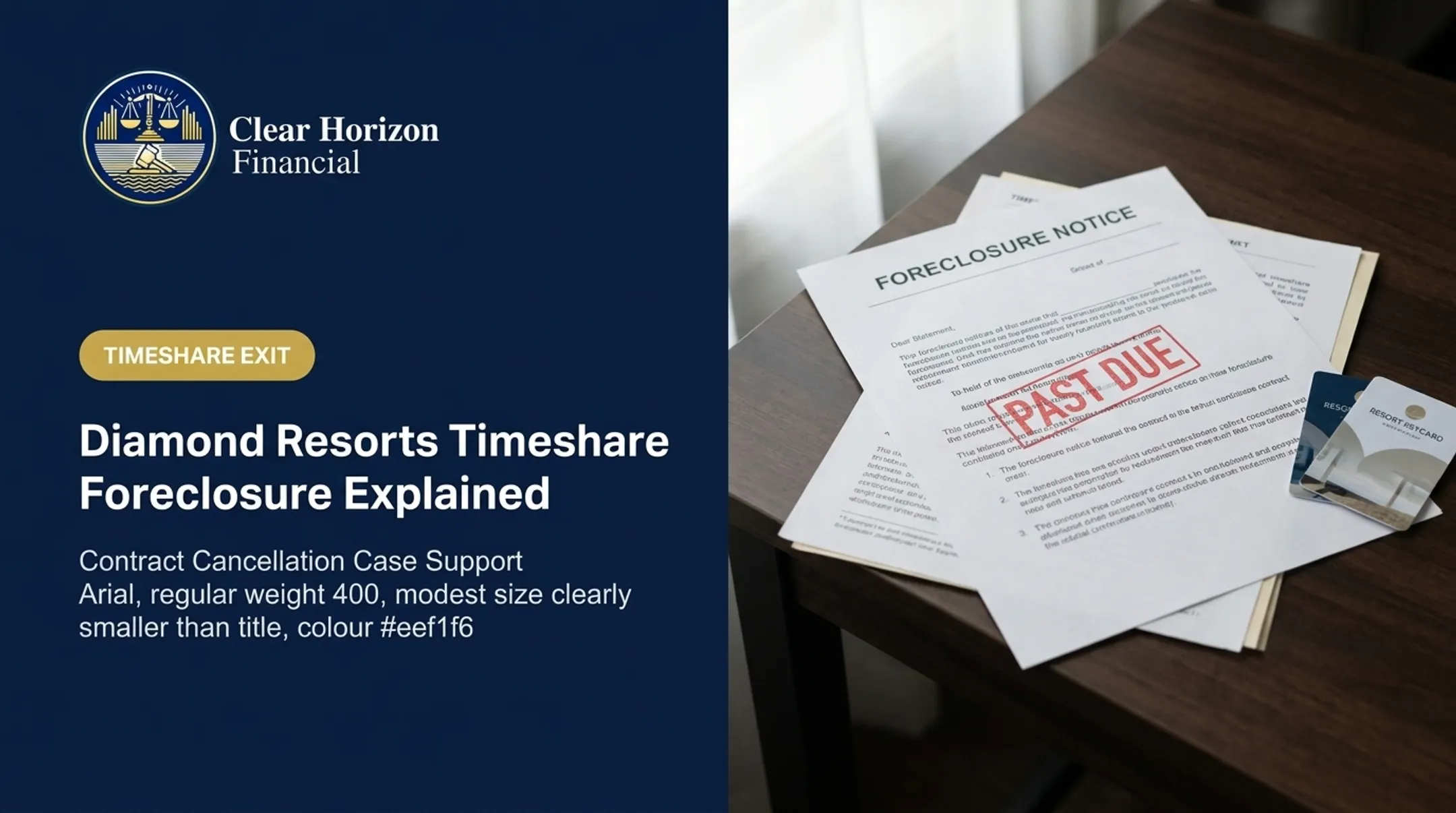Diamond Resorts Timeshare [Foreclosure](/blog/foreclosing-timeshare) Explained