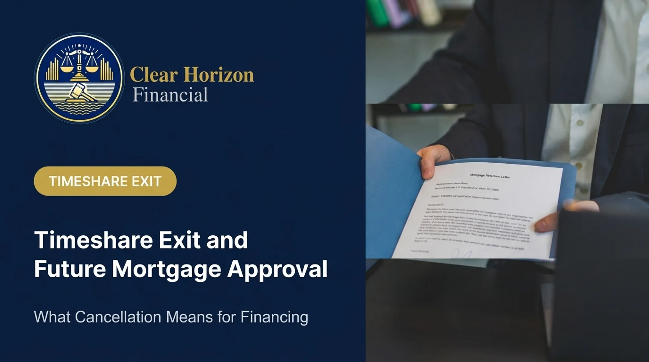 Timeshare Exit and Future Mortgage Approval