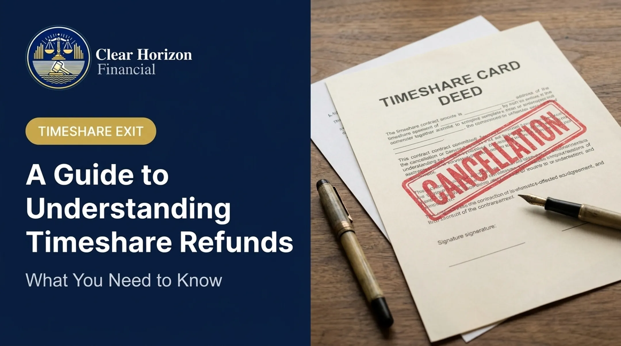 A Guide to Understanding Timeshare Refunds: What You Need to Know