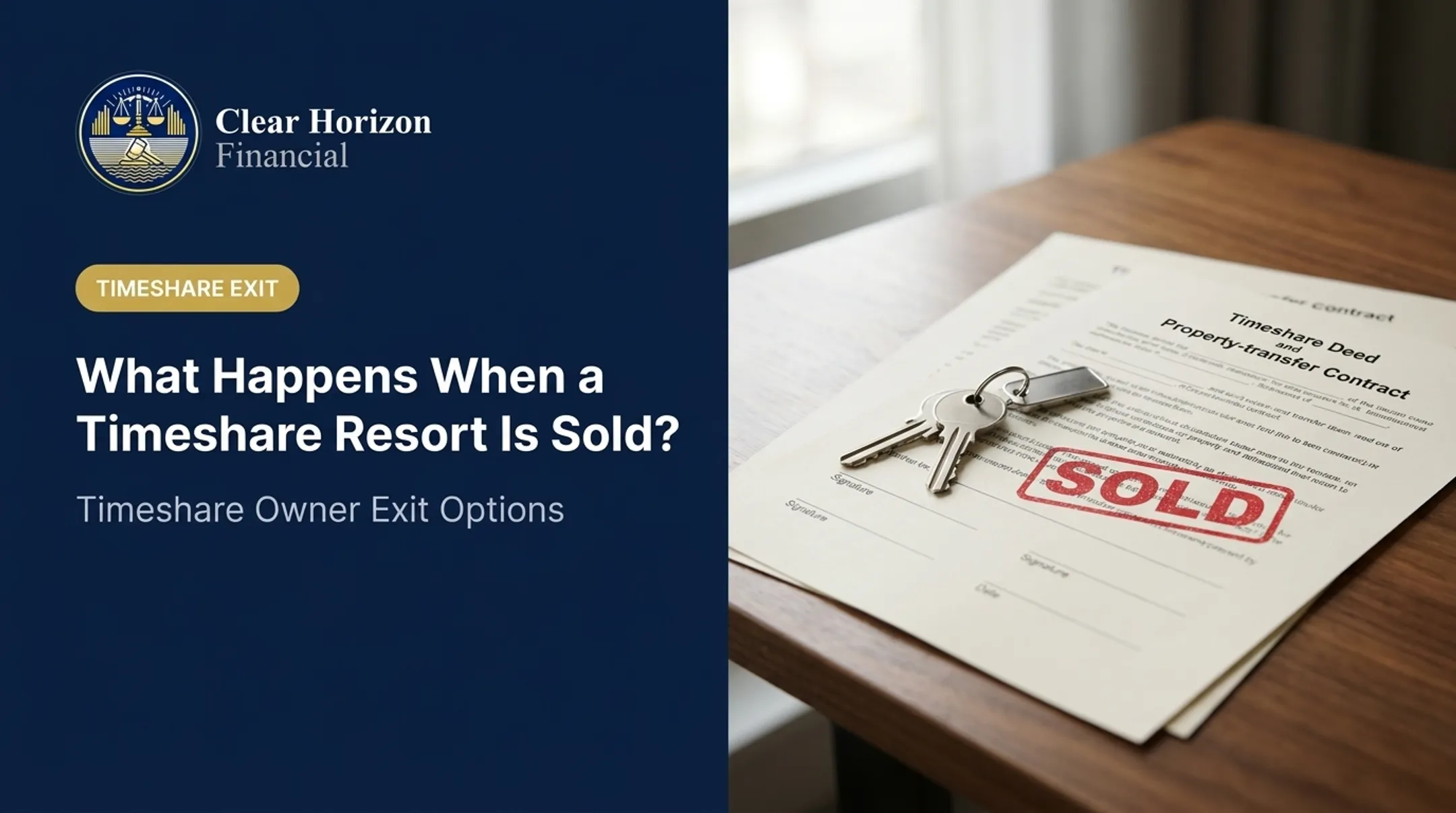 What Happens When a Timeshare Resort Is Sold?
