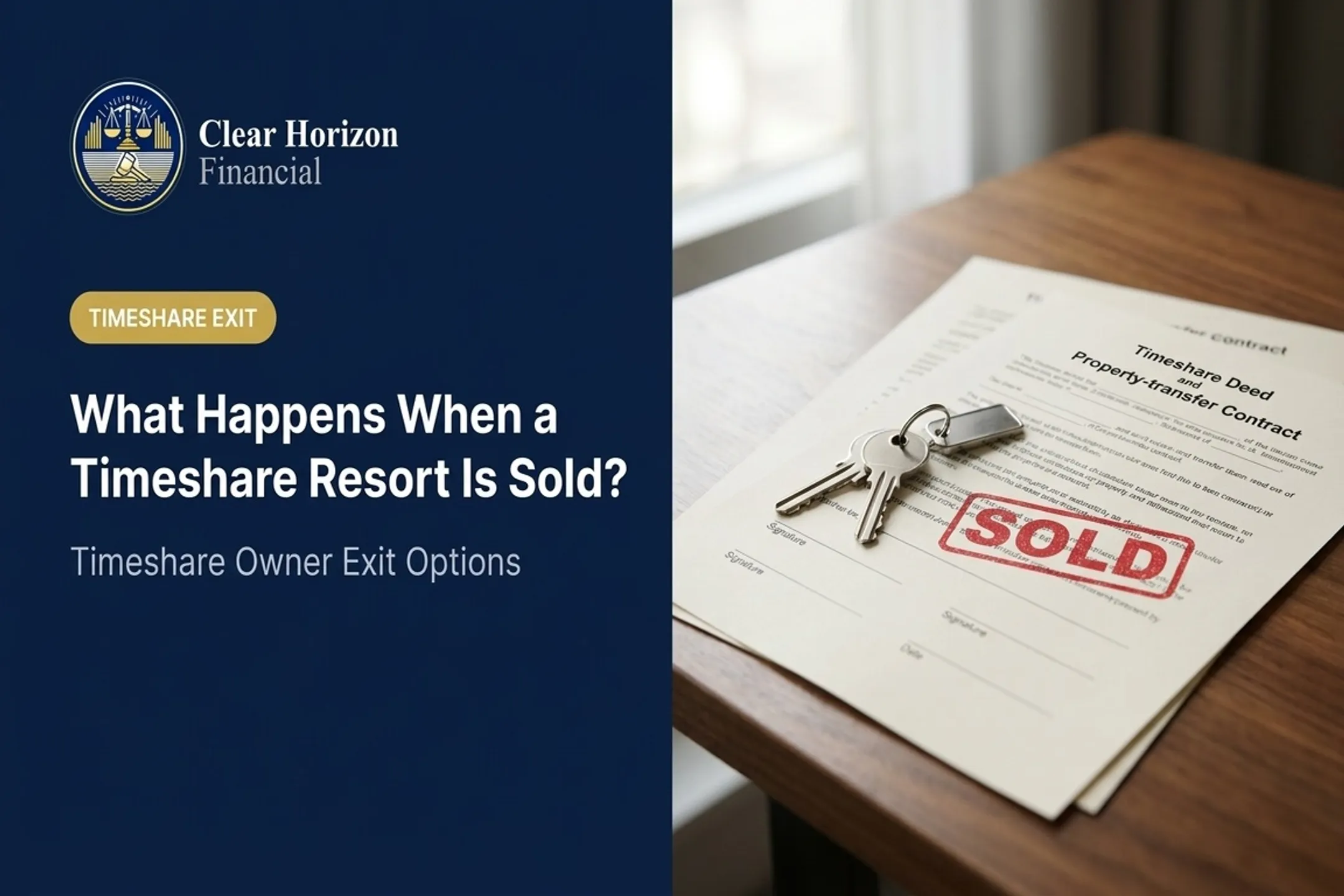 What Happens When a Timeshare Resort Is Sold?