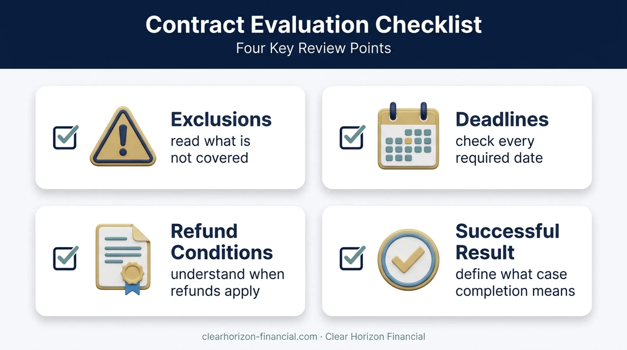Four money-back guarantee terms timeshare owners should scrutinize