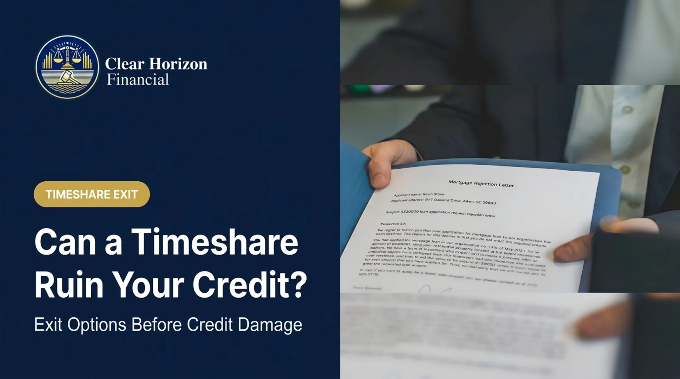 Can a Timeshare Ruin Your Credit?