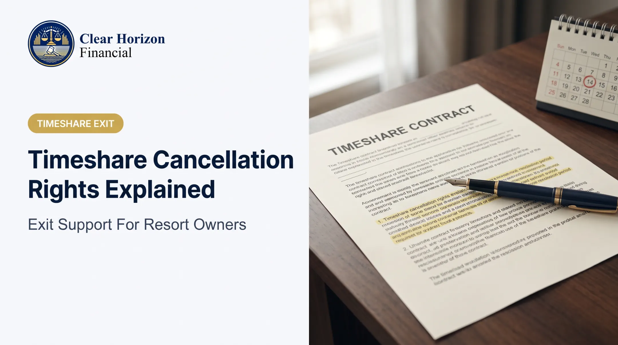 Timeshare Cancellation Rights Explained