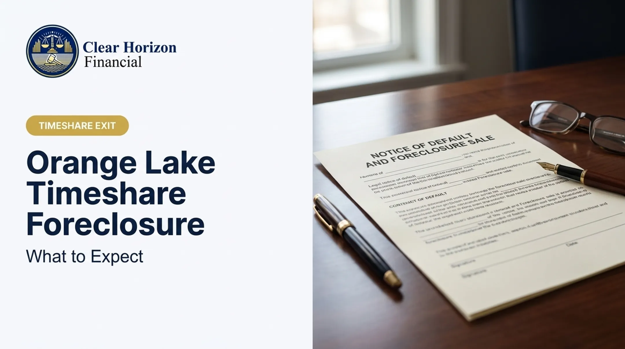 Orange Lake Timeshare Foreclosure: What to Expect