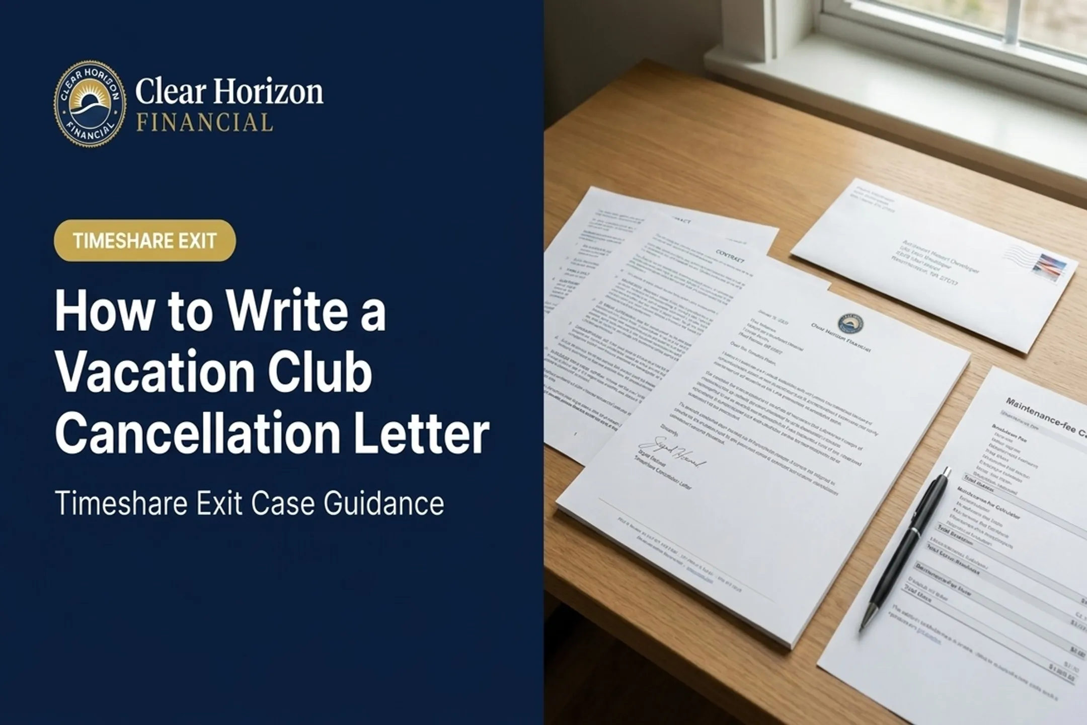 How to Write a Vacation Club Cancellation Letter