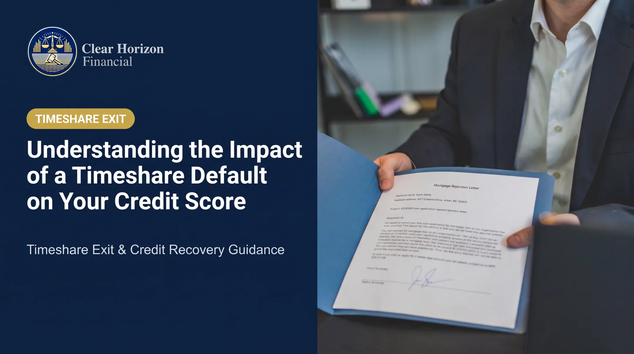 Understanding the Impact of a Timeshare Default on Your Credit Score