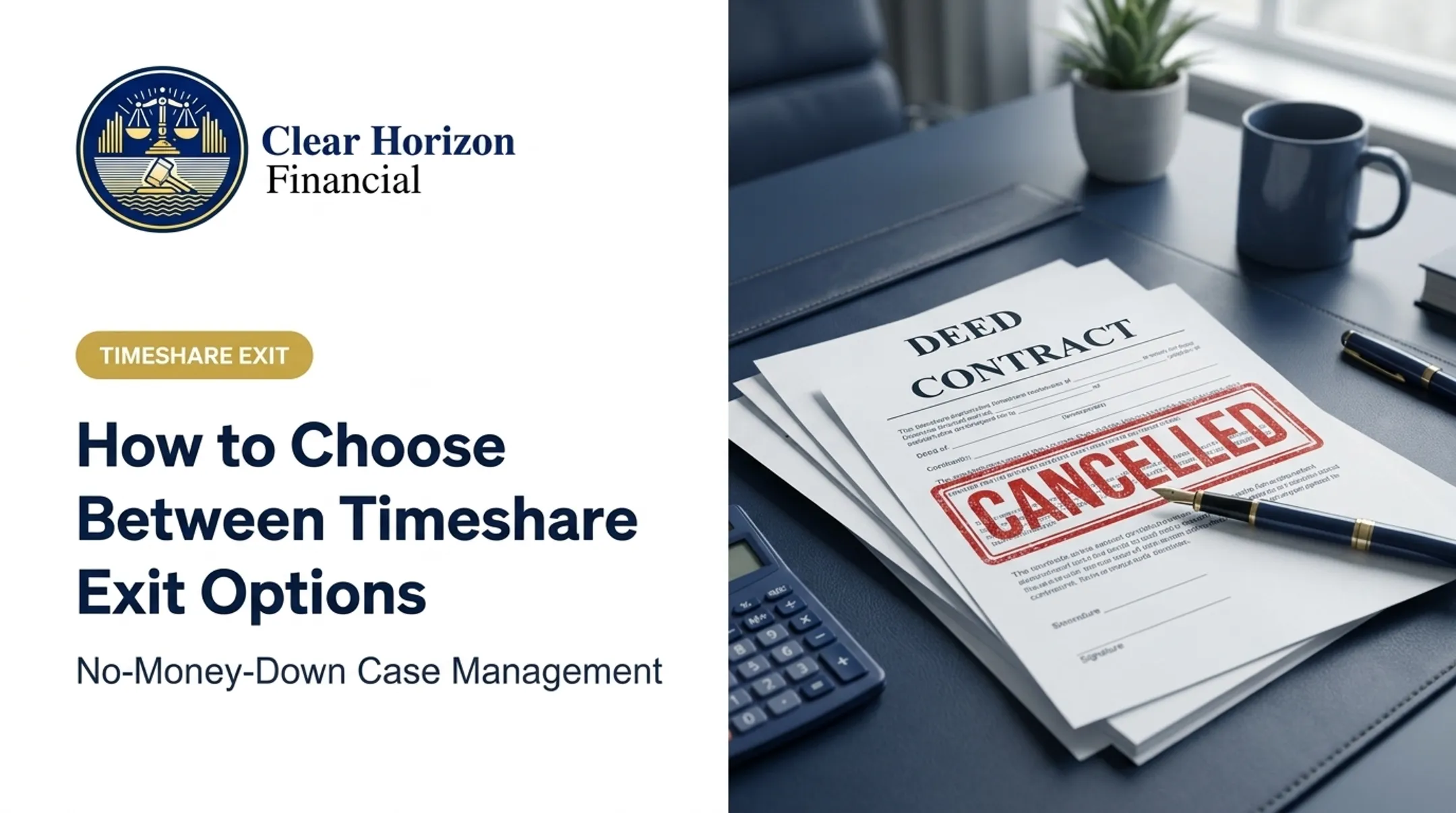 How to Choose Between Timeshare Exit Options