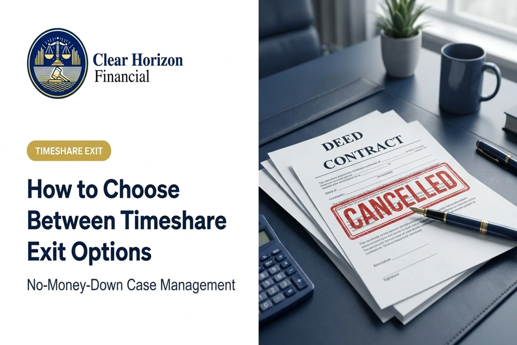 How to Choose Between Timeshare Exit Options