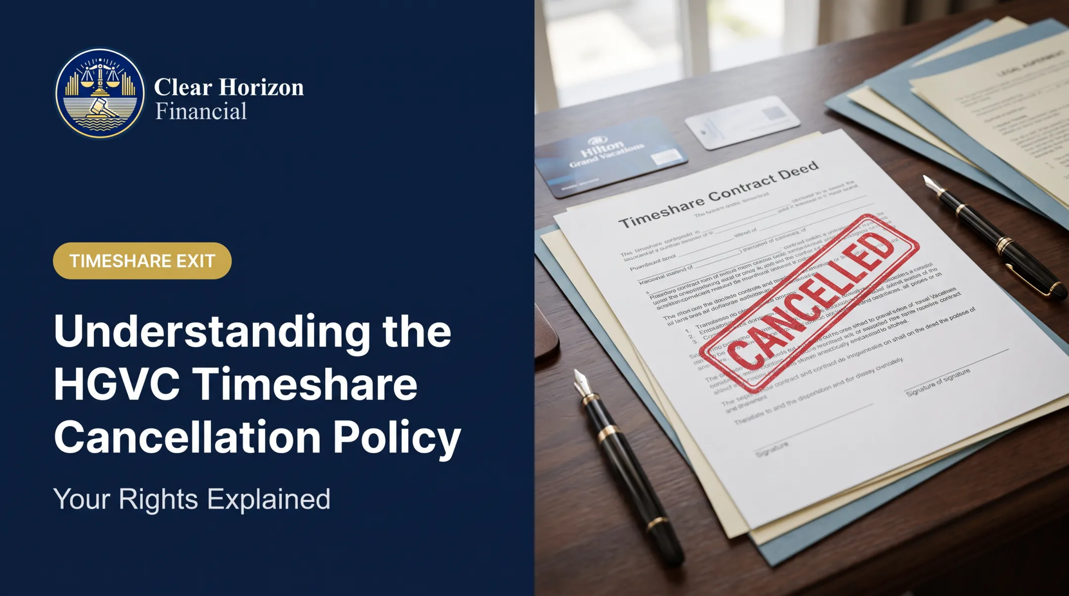 Understanding the HGVC Timeshare Cancellation Policy: Your Rights Explained