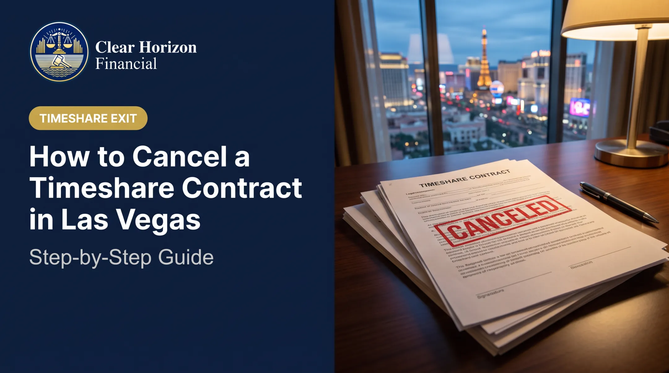 How to Cancel a Timeshare Contract in Las Vegas: Step-by-Step Guide
