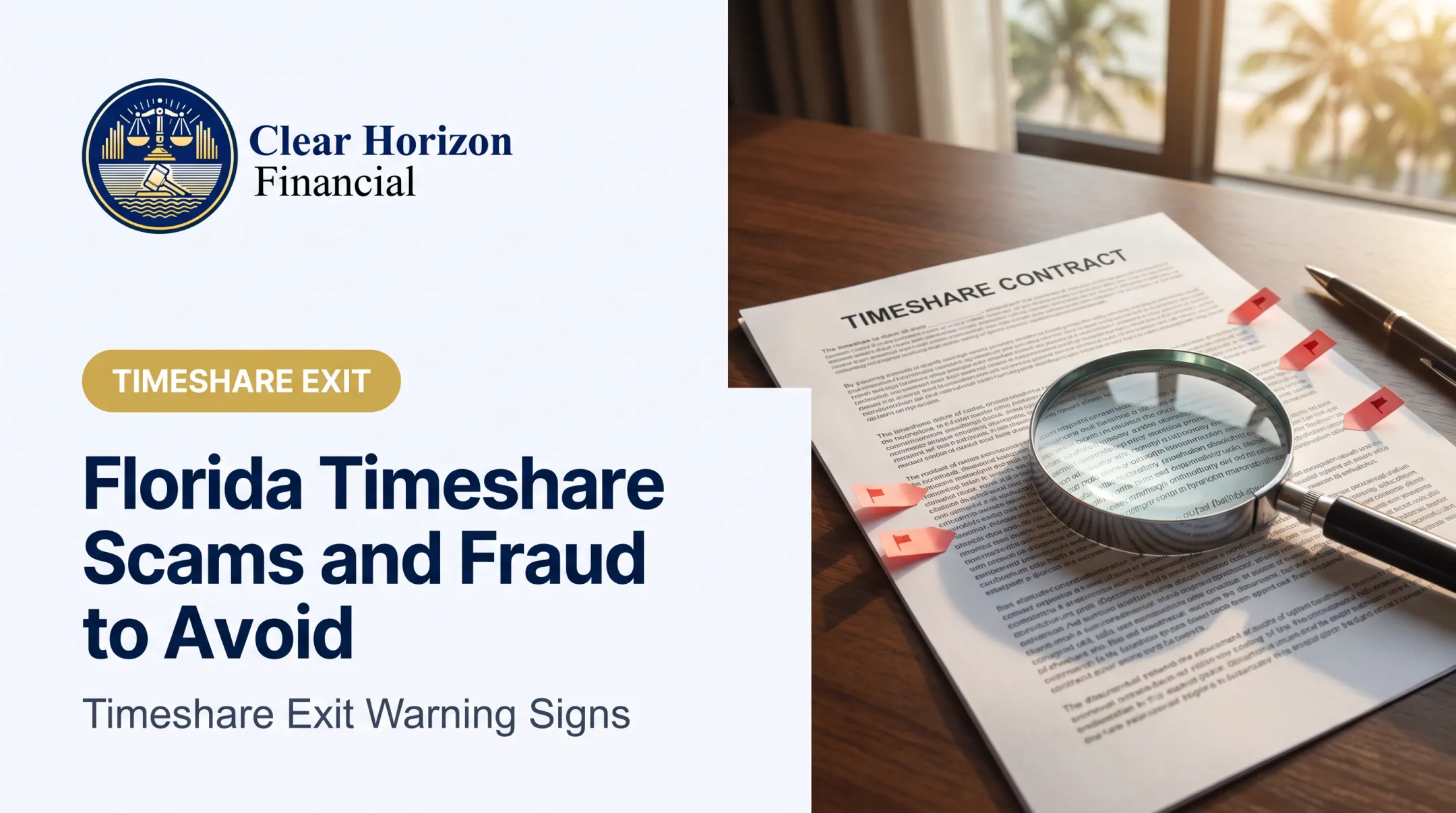 Florida Timeshare Scams and Fraud to Avoid