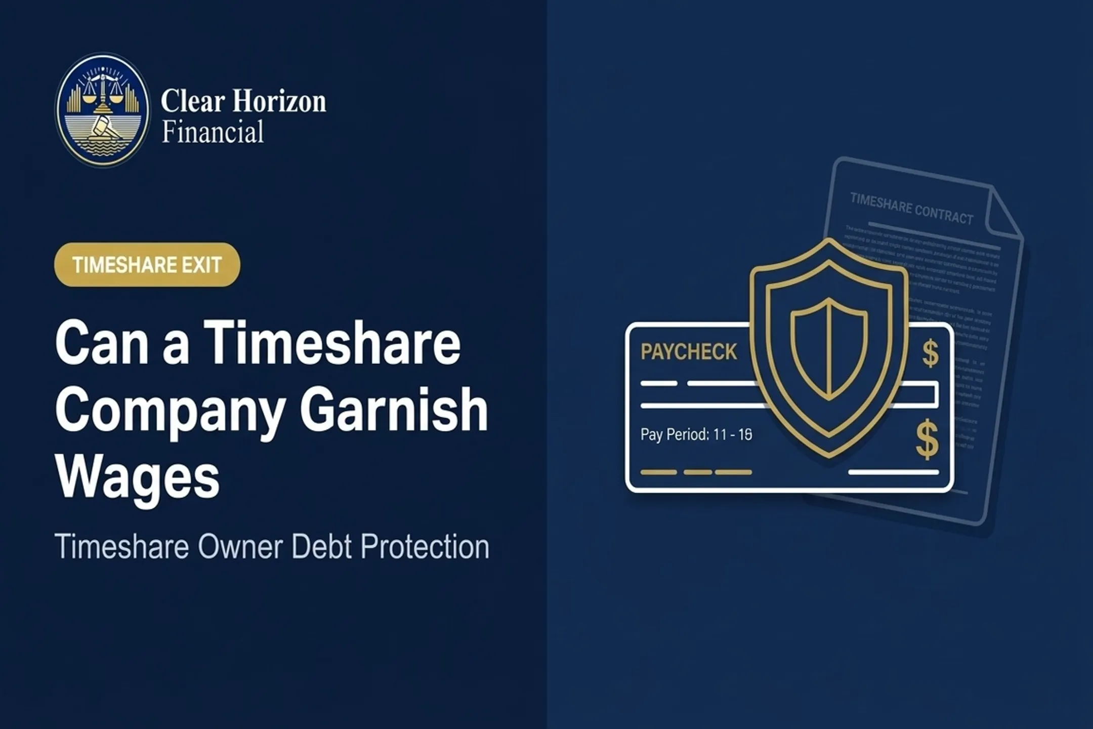 Can a Timeshare Company Garnish Wages