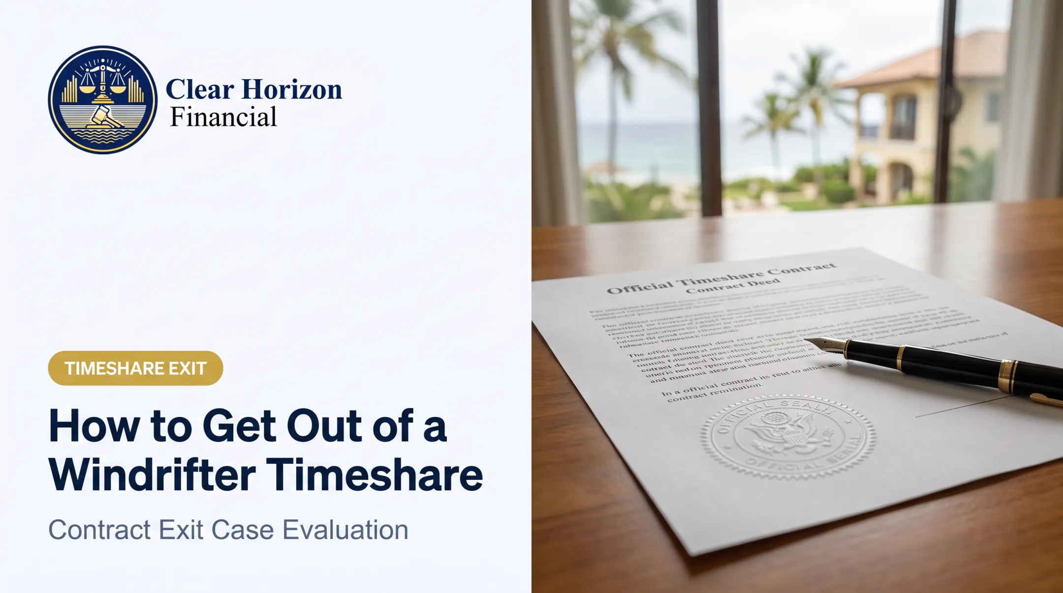 How to Get Out of a [Windrifter Timeshare](/blog/get-rid-timeshare)
