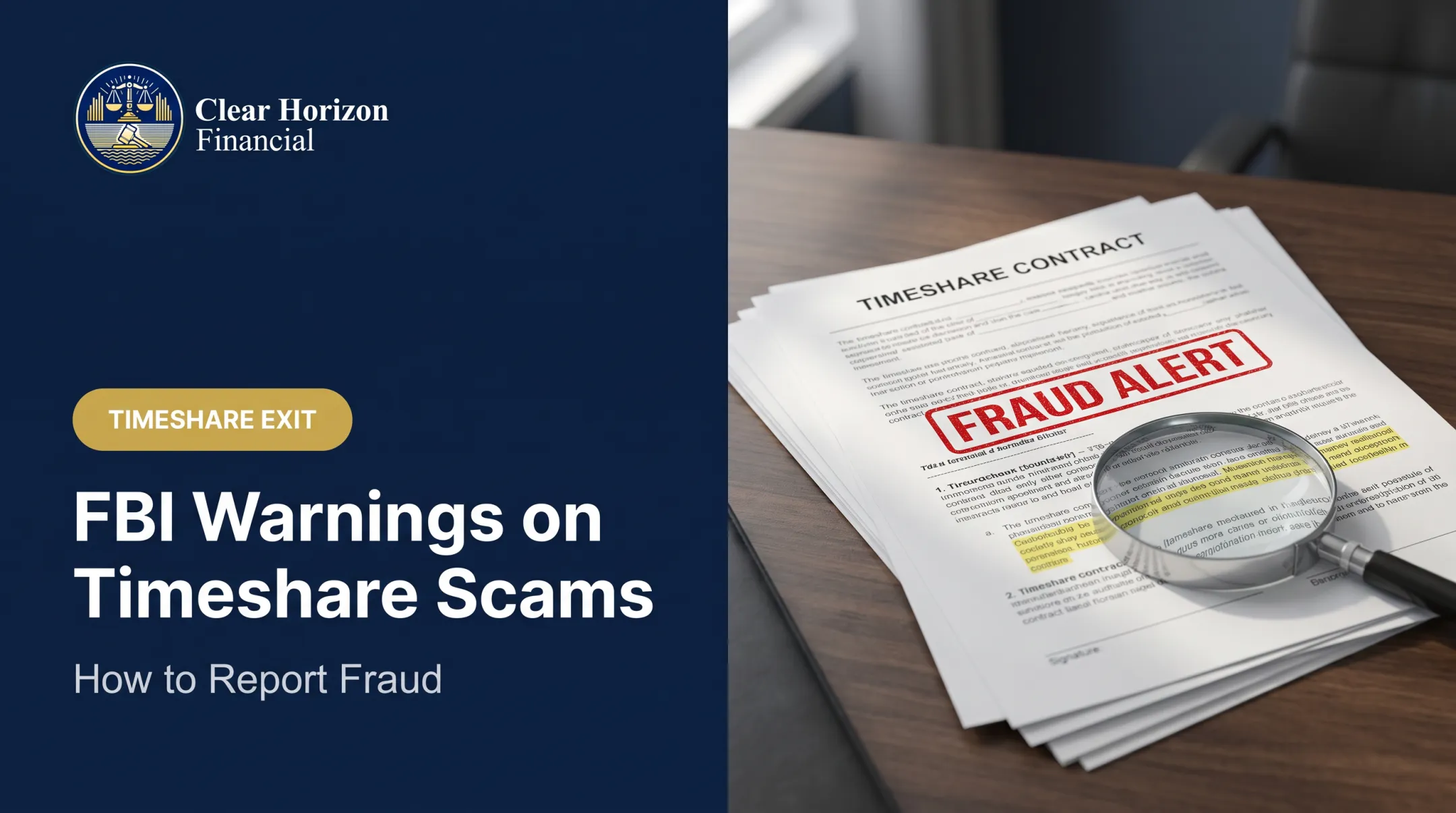 FBI Warnings on Timeshare Scams: How to Report Fraud