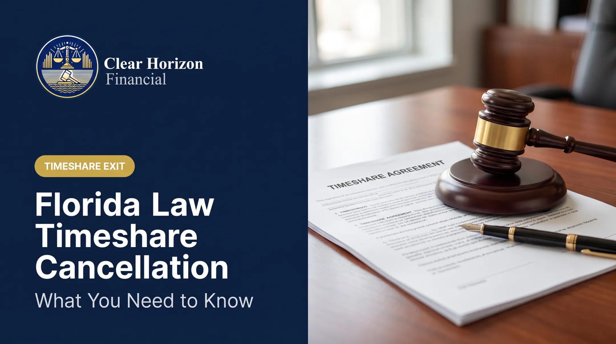 Florida Law Timeshare Cancellation: What You Need to Know